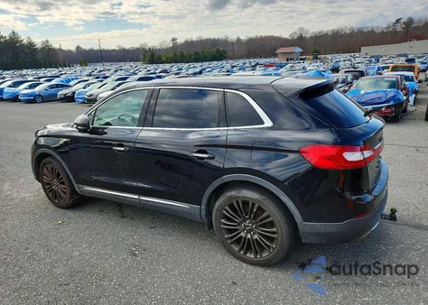 2017 Lincoln Mkx Reserve z USA, uszkodzony, nr VIN 2LMPJ8LR3HBL10576